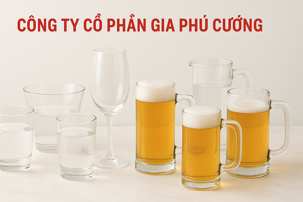 Ly cốc thủy tinh