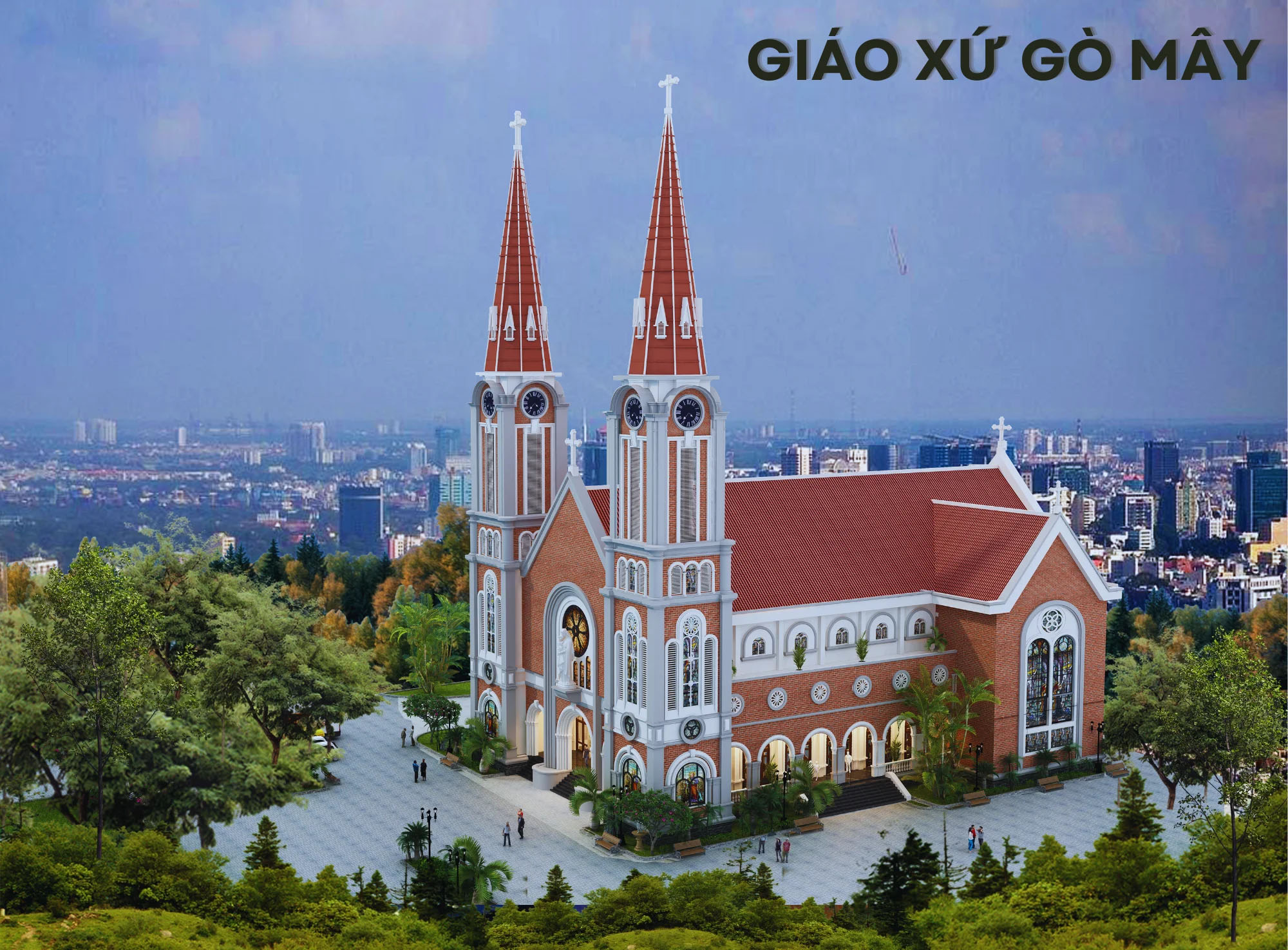 BIC VNTRUSS cung cấp thép nhẹ công trình Nhà Thờ Gò Mây - Xà Gồ Thép BIC GROUP - Công Ty Cổ Phần BIC GROUP
