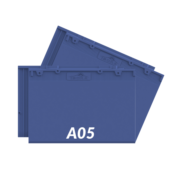 Ngói phẳng màu xanh dương ISORA - A05 - Xà Gồ Thép BIC GROUP - Công Ty Cổ Phần BIC GROUP