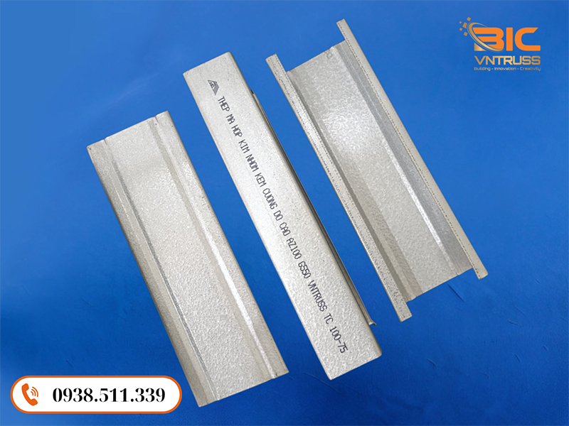 TC100100 Thanh xà gồ thép cường độ cao BIC VNTRUSS - Xà Gồ Thép BIC GROUP - Công Ty Cổ Phần BIC GROUP