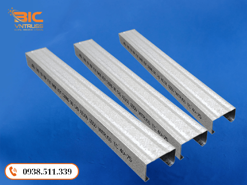 TC4075 – Thanh cầu phong siêu nhẹ chống rỉ BIC VNTRUSS - Xà Gồ Thép BIC GROUP - Công Ty Cổ Phần BIC GROUP