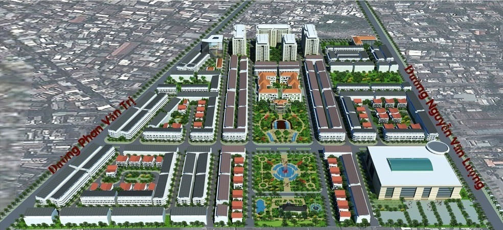 Kết cấu mái bê tông lợp ngói Khu dân cư Cityland Garden Hills - Xà Gồ Thép BIC GROUP - Công Ty Cổ Phần BIC GROUP