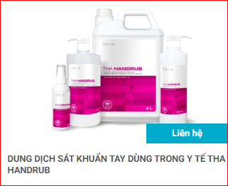 Sát khuẩn tay - Công Ty TNHH Sản Xuất Đầu Tư Thương Mại Tân Hương