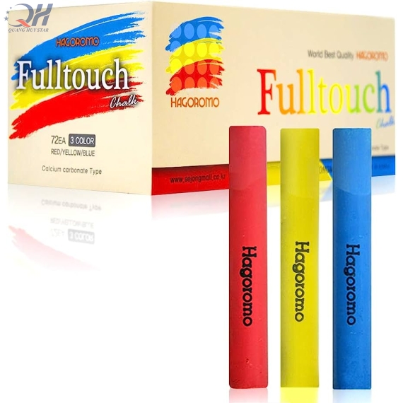 Phấn viết bảng cao cấp Fulltouch 72 Pcs/Colors