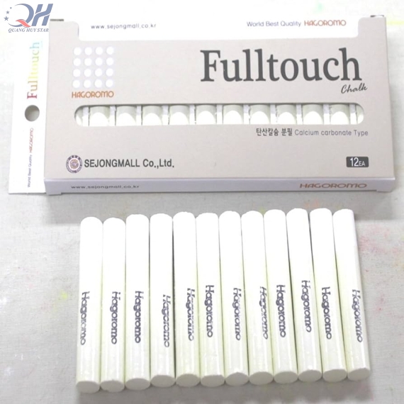 Phấn viết bảng cao cấp Fulltouch 72 Pcs/White