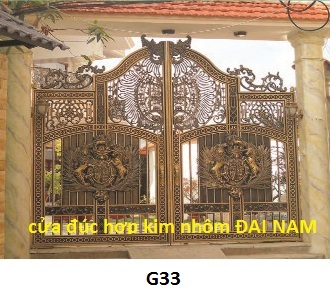 Cửa cổng hợp kim nhôm - Nhôm Đúc Đại Nam - Công Ty TNHH Hợp Kim Nhôm Đại Nam
