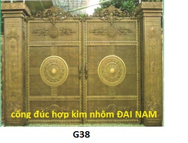 Cửa cổng hợp kim nhôm