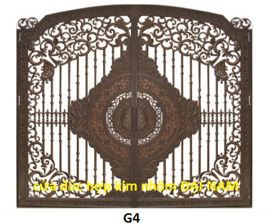 Cửa cổng hợp kim nhôm - Nhôm Đúc Đại Nam - Công Ty TNHH Hợp Kim Nhôm Đại Nam