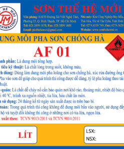 Dung môi pha sơn - Sơn Công Nghiệp Thế Hệ Mới - Công Ty TNHH Sơn Thế Hệ Mới