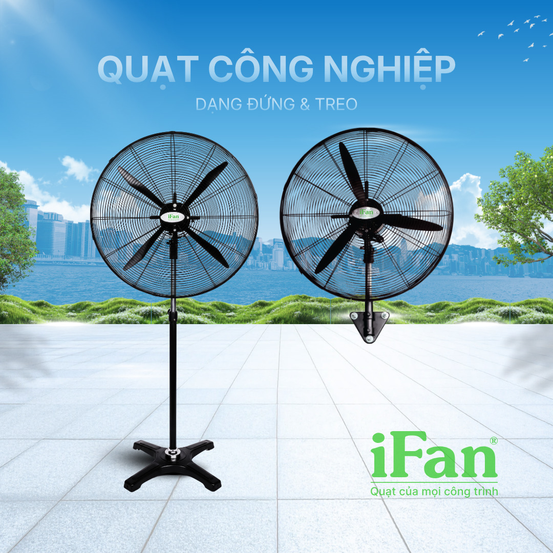 Quạt đứng - quạt treo