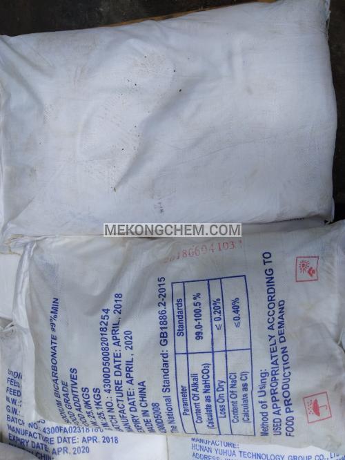 Sodium Bicarbonate - MEKONG CHEMICALS - Công Ty TNHH Hóa Chất Mê Kông