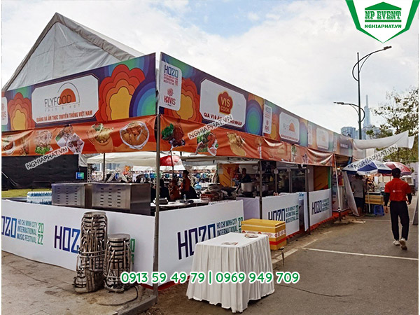 Sản xuất gian hàng hội chợ triển lãm