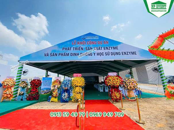 Sản xuất nhà bạt không gian