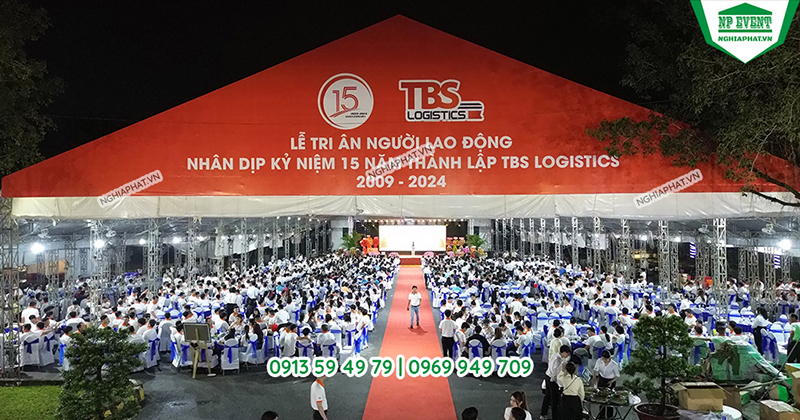 Lễ kỷ niệm 15 năm thành lập TBS Logistics