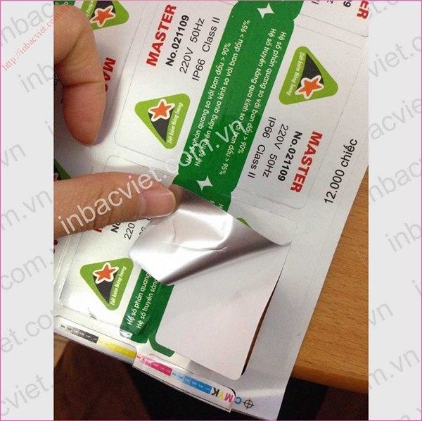 In tem nhãn mác - In Bắc Việt - Công Ty TNHH In Thiết Kế Bắc Việt