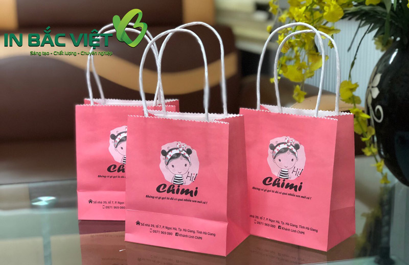 In túi giấy Kraft