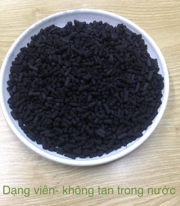 Than hoạt tính dạng trụ 5mm