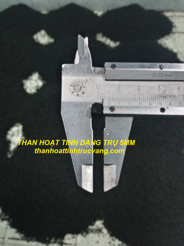 Than hoạt tính gáo dừa 5mm cao cấp