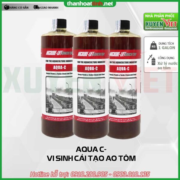 Men vi sinh Microbe Lift Aqua C - Vật Liệu Lọc Nước Xuyên Việt - Công Ty TNHH Môi Trường Xuyên Việt