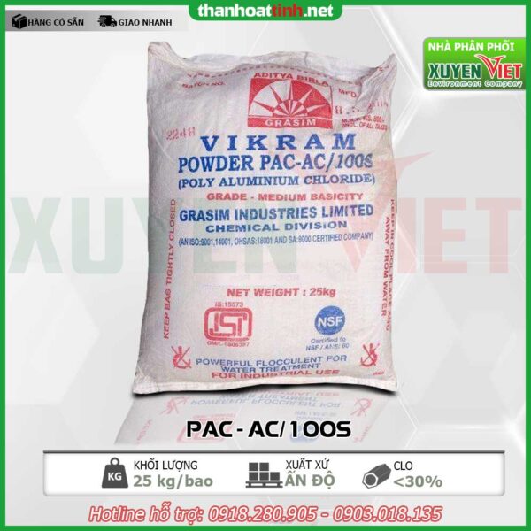 Polyaluminium Chloride PAC - Vật Liệu Lọc Nước Xuyên Việt - Công Ty TNHH Môi Trường Xuyên Việt