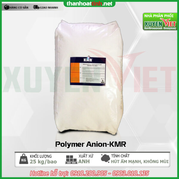 Polymer Anion KMR A1110 - Vật Liệu Lọc Nước Xuyên Việt - Công Ty TNHH Môi Trường Xuyên Việt