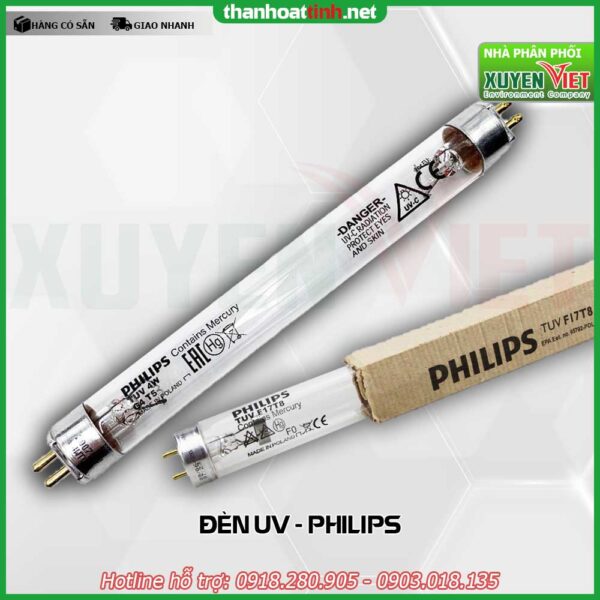 Bóng đèn UV diệt khuẩn, khử trùng - Vật Liệu Lọc Nước Xuyên Việt - Công Ty TNHH Môi Trường Xuyên Việt