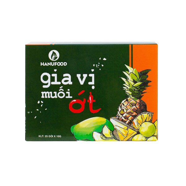 Gia vị muối ớt Hanufood - HANU FOOD - Công Ty Cổ Phần Thực Phẩm Dinh Dưỡng Hà Nội
