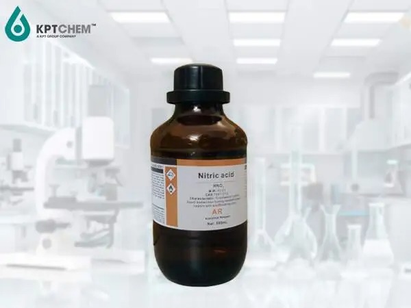 Acid nitric - HNO3 500ml - Hóa Chất Kim Phong - Công Ty Cổ Phần Hóa Chất Kỹ Thuật Kim Phong