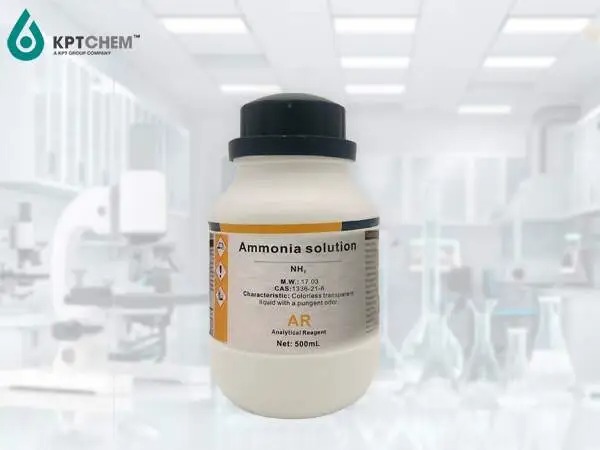 Ammoniac - NH3 500ml - Hóa Chất Kim Phong - Công Ty Cổ Phần Hóa Chất Kỹ Thuật Kim Phong