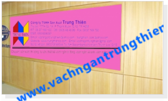 Vách Ngăn Trung Thiên – Công Ty TNHH Sản Xuất Trung Thiên