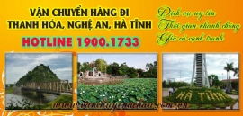 Vận chuyển hàng đi Thanh Hóa, Nghệ An, Hà Tĩnh