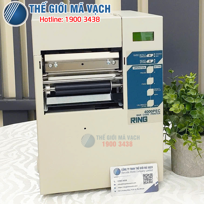 Máy in mã vạch RING 4024PEC
