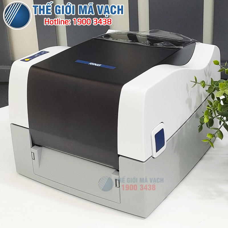 Máy in mã vạch RING 412PEI+