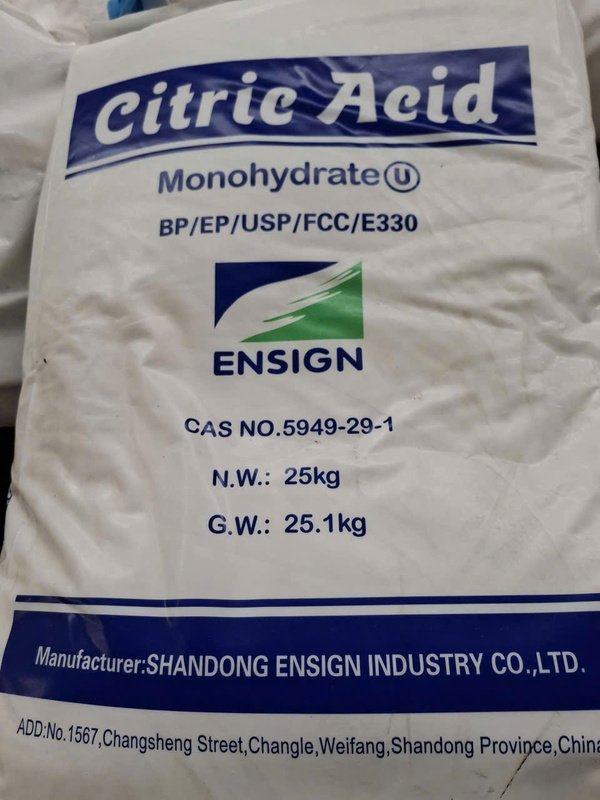 Citric Acid - Hóa Chất Duy Quỳnh - Công Ty TNHH MTV Hóa Chất Duy Quỳnh