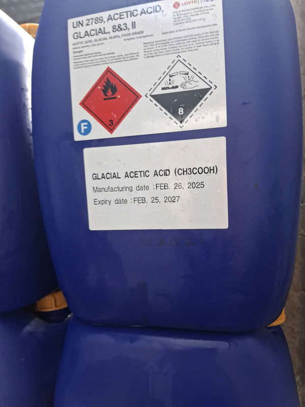 Glacial Acetic Acid - Hóa Chất Duy Quỳnh - Công Ty TNHH MTV Hóa Chất Duy Quỳnh