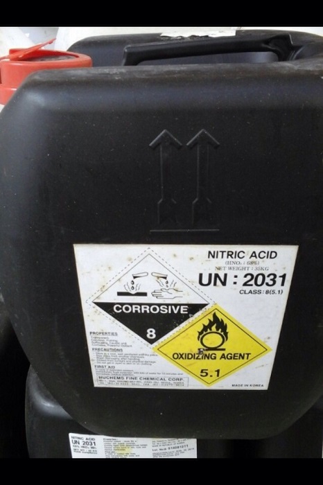 Nitric Acid - Hóa Chất Duy Quỳnh - Công Ty TNHH MTV Hóa Chất Duy Quỳnh
