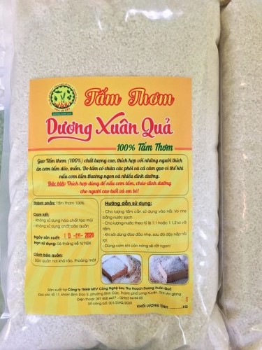 Gạo sữa Dương Xuân Quả - Vua Lò Sấy - Công Ty TNHH MTV Công Nghệ Sau Thu Hoạch Dương Xuân Quả