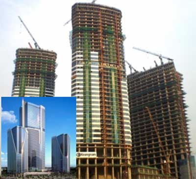 HANOI Landmark Tower - Cẩu Tháp Vận Thăng LIFTEC - Công Ty TNHH LIFTEC Việt Nam