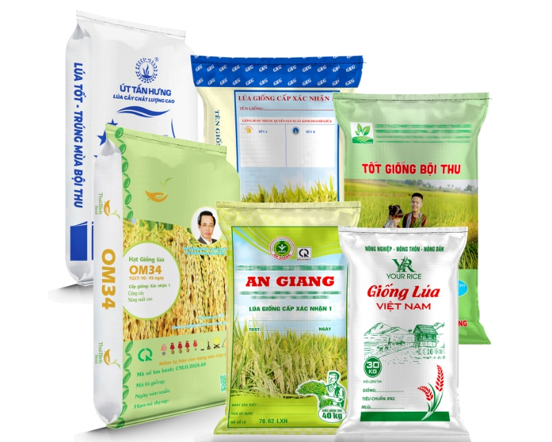 Bao bì lúa giống - Bao Bì GLOPACO - Công Ty Cổ Phần Sản Xuất Bao Bì Công Nghiệp Toàn Cầu