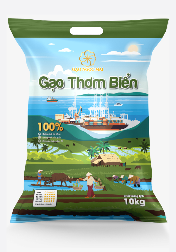 Túi Pape gạo - Bao Bì GLOPACO - Công Ty Cổ Phần Sản Xuất Bao Bì Công Nghiệp Toàn Cầu