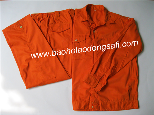 Quần áo bảo hộ vải kaki LDHQ túi hộp - Bảo Hộ Lao Động SAFI - Công Ty Cổ Phần Bảo Hộ Lao Động SAFI