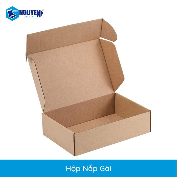 Hộp carton nắp gài - Bao Bì Carton BB Nguyễn - Công Ty TNHH BB Nguyễn