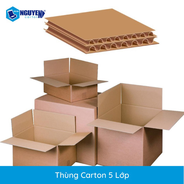 Thùng carton 5 lớp - Bao Bì Carton BB Nguyễn - Công Ty TNHH BB Nguyễn