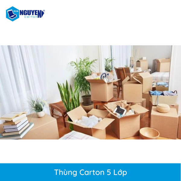 Thùng carton 5 lớp - Bao Bì Carton BB Nguyễn - Công Ty TNHH BB Nguyễn