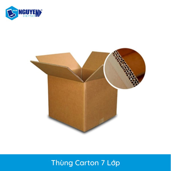 Thùng carton 7 lớp - Bao Bì Carton BB Nguyễn - Công Ty TNHH BB Nguyễn