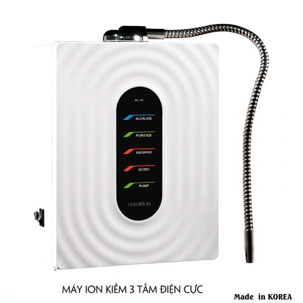 Máy ion kiềm 3 tấm điện cực