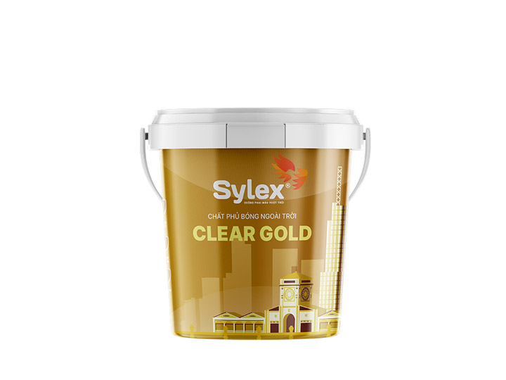 Sơn phủ bóng ngoài trời Clear Gold