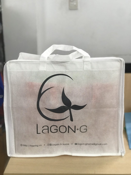 Túi vải không dệt in logo