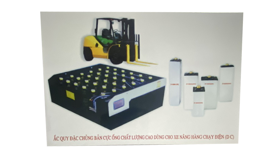 Ắc quy đặc chưng cho xe nâng hàng chạy điện