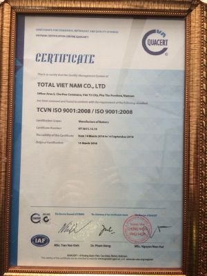 Chứng nhận và thành tích